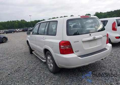 2002 Toyota Highlander V6 (A4) z USA, uszkodzony, nr VIN JTEGF21AX20032565